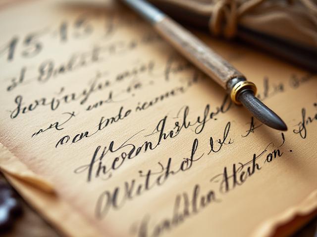 Vintage Calligraphy Kit