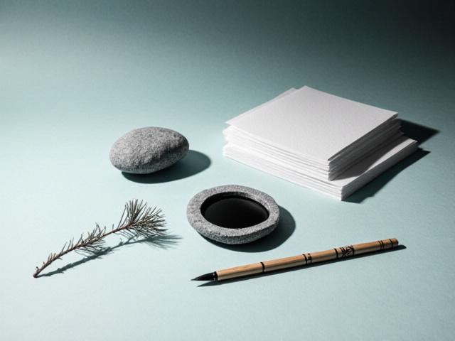 Zen Minimalist Ink Set